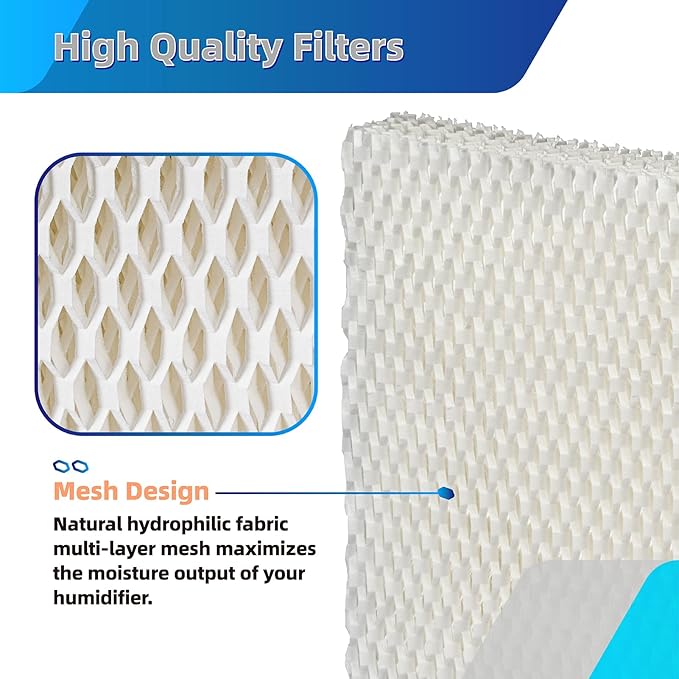 MD1-0034 Humidifier Filter Replacement for Vornado Evaporative Humidifier EV100,EV200,EVDC300,EVDC500,Evap40,Evap2 Wick Filters for Vornado Humidifier Parts-2 Pack - Image 3