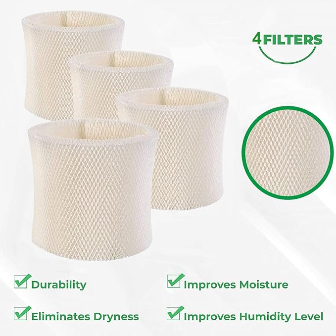 4-Pack Replacement for Emerson MAF2 Moist air Wicking Humidifier Filter Designed to Compatible with Emerson Part # MAF2 & Kenmore Part # 15508, Noma Part #EF2. - Image 2