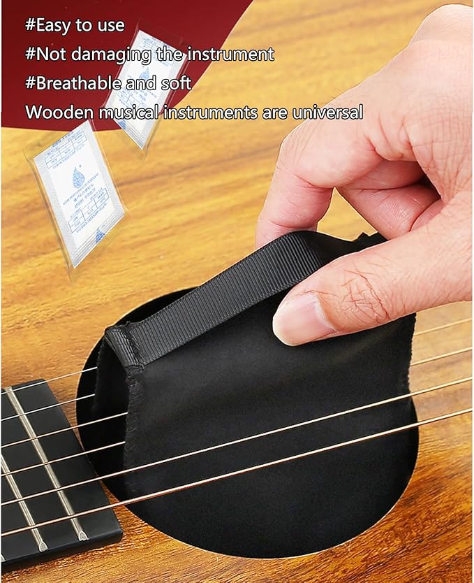 Guitar Dehumidifiers Hanging Bag, Absorber Pack with Humidity Control for Instruments & Soundhole Guitar Dehumidifiers Hanging Bag Absorber Hanging Bags - Image 4