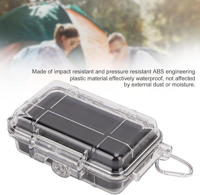 flexman Shockproof Container Box, Waterproof Airtight Transparent Storage Box with Shock Absorption Liner, Survivor Dry Case for Camping, Hunting, Hiking - Image 4