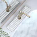 Kitchen Faucet Mat, Quick Drying Diatomite Sink Faucet Mat Splash Guard for Kitchen, Water Absorbing Stone Tray for Sink, Absorbent Stone Drying Tray for Bathroom Counter by Unknown