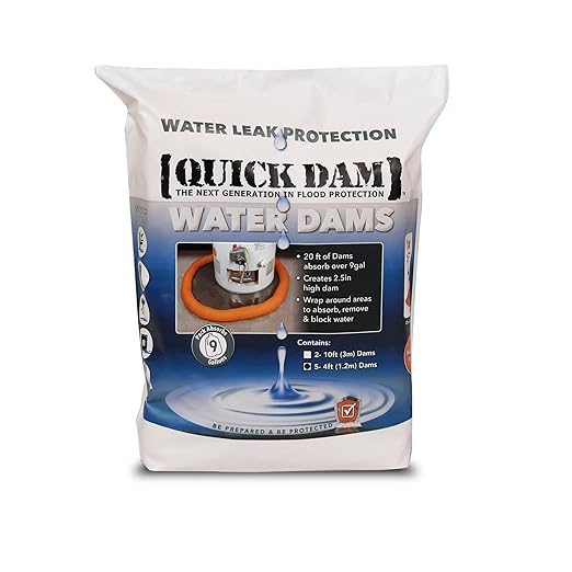 Quick Dam WUB24-5 Indoor Water Dams, Orange, 5 - Image 2