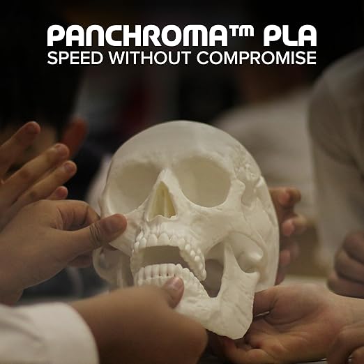 Panchroma PLA White 3D Printer Filament, 1.75mm, 1kg Spool, Easy to Print, High Speed Printing, Tangle Free, AMS Compatible, Perfect for Toys, Decor, Miniatures, Models & Cosplay - Image 2