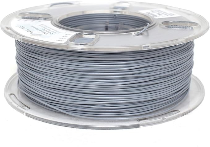 TPU Filament，PRILINE 98A TPU Flexible Soft 3D Printer Filament，1KG 1.75mm Spool Durable Flexible Material, Grey - Image 3