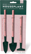 Mini Houseplant Tools - Indoor Gardening Tools Set - Mini Shovel - Mini Trowel - Mini Rake - Pink Pot Plant Garden Tool Set by BubblegumStuff