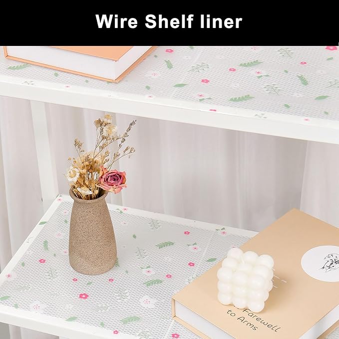 Cooyes Shelf Liner – Premium Non-Adhesive Cabinet & Drawer Liner for Kitchen – Waterproof Shelf Paper with Modern Pattern – Durable EVA Cabinet Mat – Easy to Cut （24" W x 120" L） - Image 6