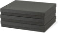 Soul & Lane Document Storage Boxes - Set of 3 (13.2" x 9.8" x 1.8"), Versatile Photo & Craft Organizer for Home & Office, Stackable Cardboard Storage for Letters, Files & Memorabilia, Slate Gray by SoulLane