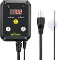 BN-LINK Reptile Thermostat Temperature Controller, Digital Heat Mat Thermostat for Seed Starting, Plant Germination, Greenhouse, Incubator, Brooder, Brewing, Reptiles Tank,40-108°F, 1000W, ETL Listed by BN-LINK