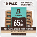 Boveda 65% Two-Way Humidity Control Packs for Storing Up to 5 Items – Size 8 – 10 Pack – For Small Travel Boxes – Moisture Absorbers – Humidifier Packs – Hydration Packets in Resealable Bag by Boveda