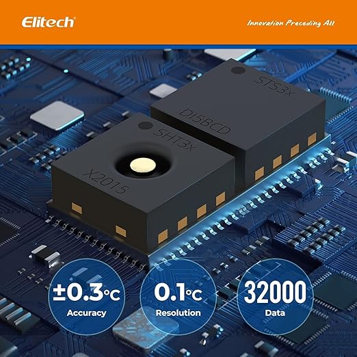 Tlog 100EC Environmental Logger/Temperature & Humidity Data Logger (Range: -85℃ to 150℃/ -121℉ to 302℉)/ Temperature Recorder – Multi‑Channel Temp & Humidity Recorder, Alarm Function - Image 6