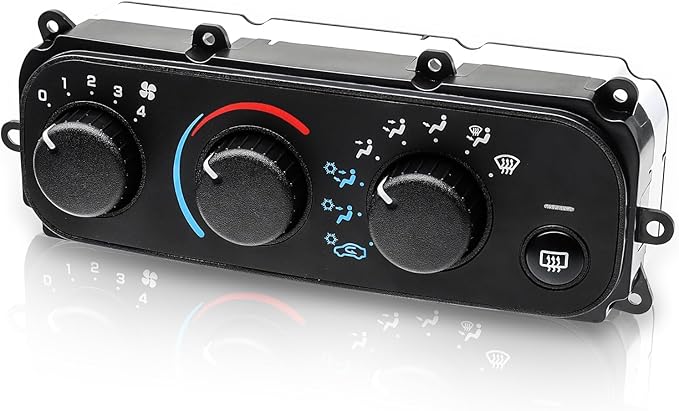 599-149 HVAC Climate Control Module Compatible with 2001-2006 Chrysler Sebring and 2001-2006 Dodge Stratus AC Heater Control Panel Switch, 599149 Air Conditioning Temperature Control Head Unit by KERIOLEE