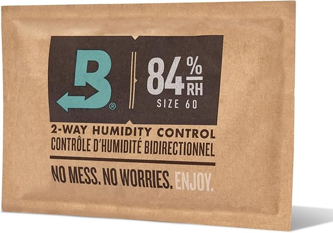 Boveda Starter Kit Bundle: Season a Wooden Storage Box Plus Maintain Humidity with 2-Way Humidity Control | Includes (2) Each Size 60 Boveda 84% RH & 72% RH | 1-Count - Image 5