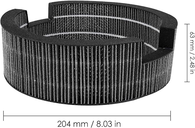 2 Pack Wick Filter Replacement for LEVOIT Sprout Evaporative Humidifier, 3.8L Baby Humidifier Filters, LEH-B381S-WUS, Highly Efficient Filtration of Water Impurities and Minerals, Compare LRW-B381-ANA - Image 7