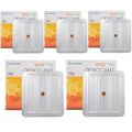 5 Packs 500 Gram Desiccant Canisters, Indicating & Rechargeable Gun Safe Dehumidifier, Portable Desiccant Canister, Silica Gel Moisture Absorber for Storage by Wisesorb