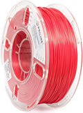 TPU Filament，PRILINE 98A TPU Flexible Soft 3D Printer Filament，1KG 1.75mm Spool Durable Flexible Material, Red by PRILINE