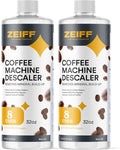 Coffee Machine Descaler - 32oz (8 Uses) - Compatible with Nespresso, Breville, Delonghi, Keurig Descaling Solution for Coffee Maker Cleaner and Descaler - Coffee and Espresso Machine Descaler by Zeiff