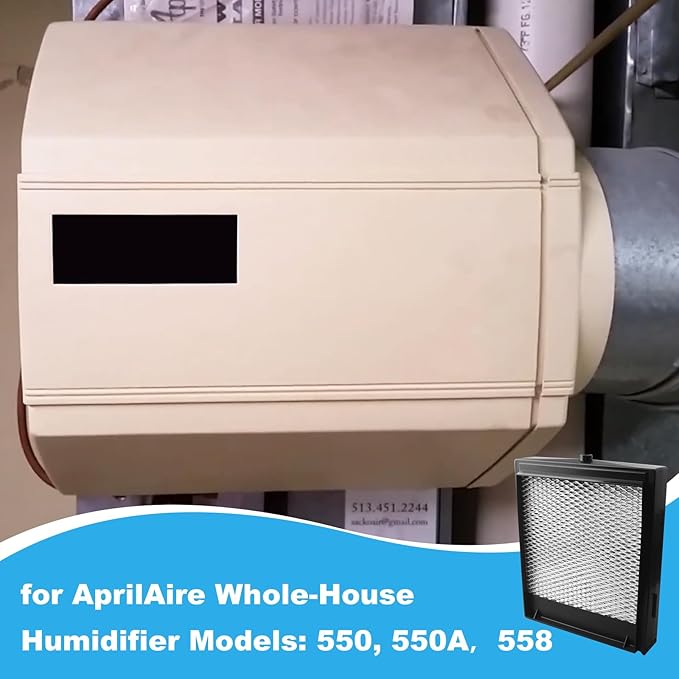 for AprilAire 4793 Humidifier Maintenance Kit Replacement for AprilAire with Water Panel Model No. 10 Humidifier Whole-House Humidifier Models: 550, 558 - Image 6