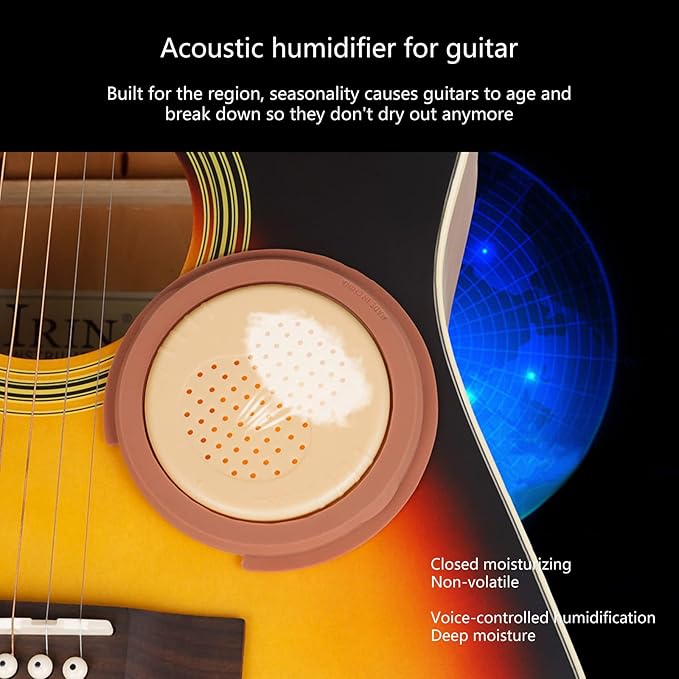 3 in 1 Guitar Sound Hole Cover Humidifier Acoustic Guitar Humidification System Design Acoustic Guitar Humidifier - Image 5