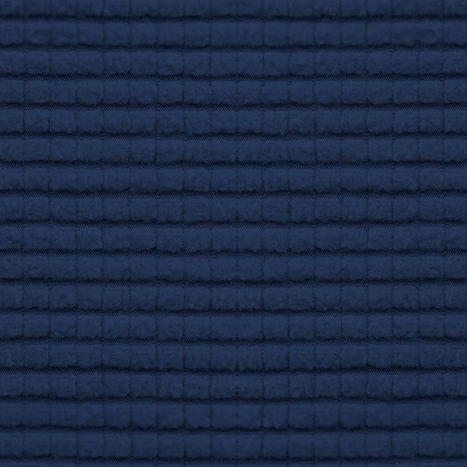 Easy-Going Stretch 3 Pieces Couch Cushion Covers for Sectional Sofa Left/Right L Shape Chaise Lounge Sofa Seat slipcover Anti-Slip Sofa Cover Soft (2 Seater + 1 Chaise, Navy) - Image 7