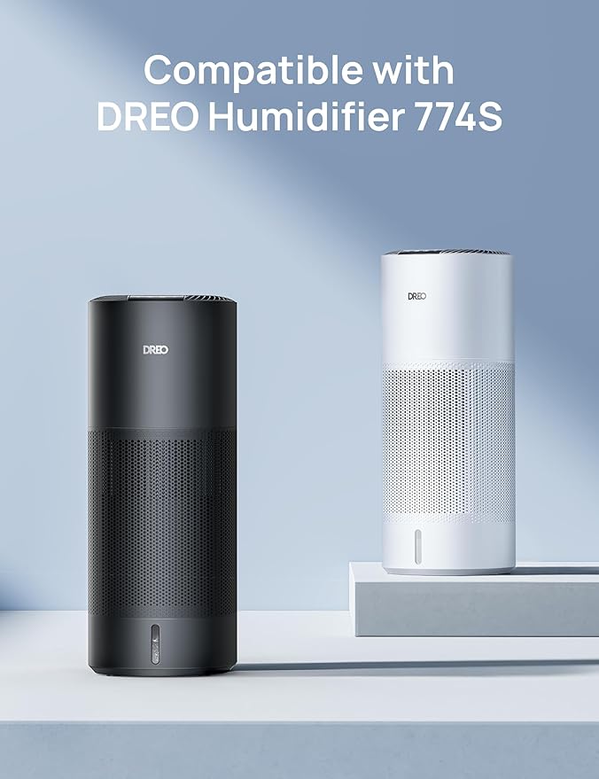 DREO Humidifier Filter Replacement, Compatible with DREO Evaporative Humidifier 774S for Bedroom, Cleanable Filters for Hard Water, 3D Multi-Layer Mesh Design, Improve Humidification Efficiency - Image 6