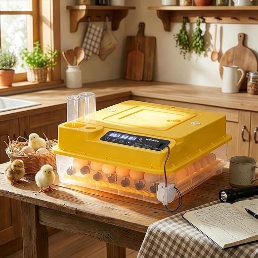 Winado Incubators for Hatching Eggs, 30 Egg Incubator with Automatic Egg Turning, Temperature & Humidity Control, Egg Candler, Automatic Water Filling and Day Counter for Eggs Hatching - Image 8