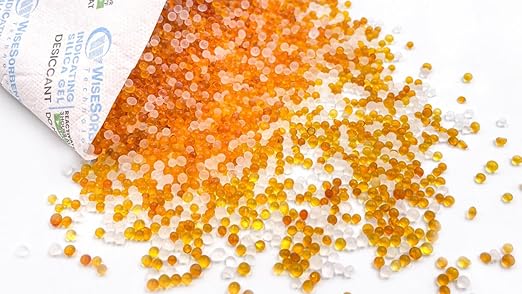 200 Gram [50 Packs] Silica Gel Desiccant Packets with Orange Indicating Beads, Rechargeable Silica Packs, Moisture Absorbers for 3D Printer Filament Gun Safe Camera Electronics Equipment - Image 5