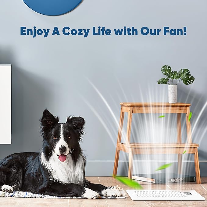 Register Booster Fan for 4" x 10" Register Holes with Remote Control and Thermostat, 10-Speeds Floor Vent Fans Booster - Enhances AC Heating&Cooling Airflow, Quiet Air Duct Fan for Wall, White - Image 7