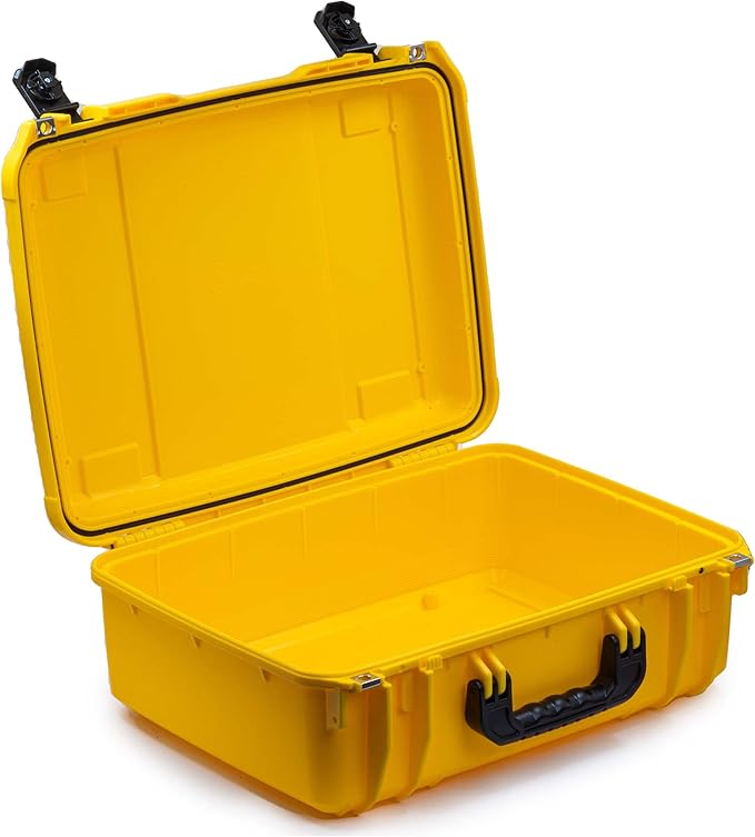 Seahorse 720 Heavy Duty Protective Dry Box Case Without Foam - TSA Approved/Mil Spec / IP67 Waterproof/USA Made for Cameras, Firearms, Motorcycles, Laptops, Consoles, VR, Drones by SeahorseCases