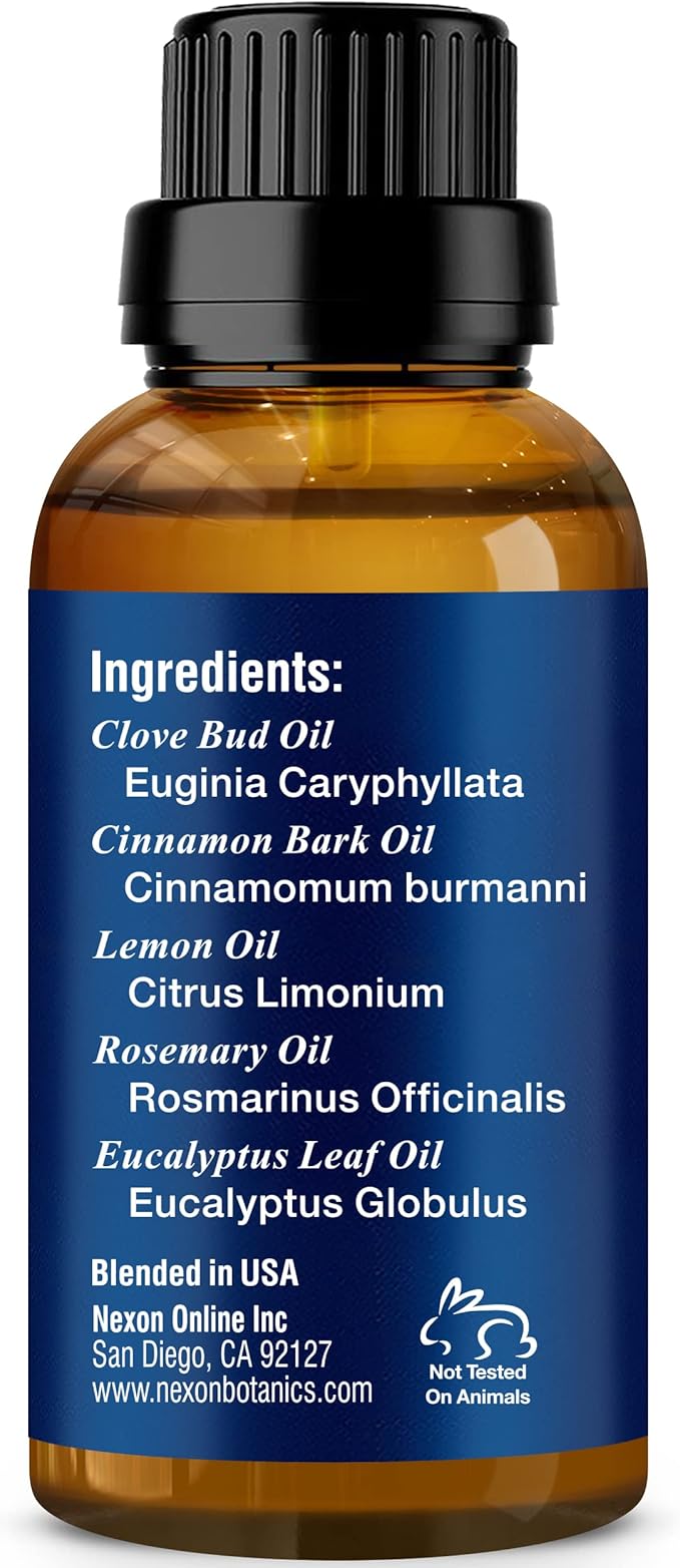 Robbers' Health Essential Oil Blend 30 ml - Immunity Boosting Thieves Oil - Natural Fighter Shield Against Impurities - Nexon Botanics - Image 4