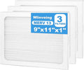 3 Packs 9 x 11 x 1 Dehumidifier Filter MERV 13 Compatible with Santa Fe Compact70, Ultra70, Element, Compact2, UA 65H dehumidifier Models by Betterlifeishere