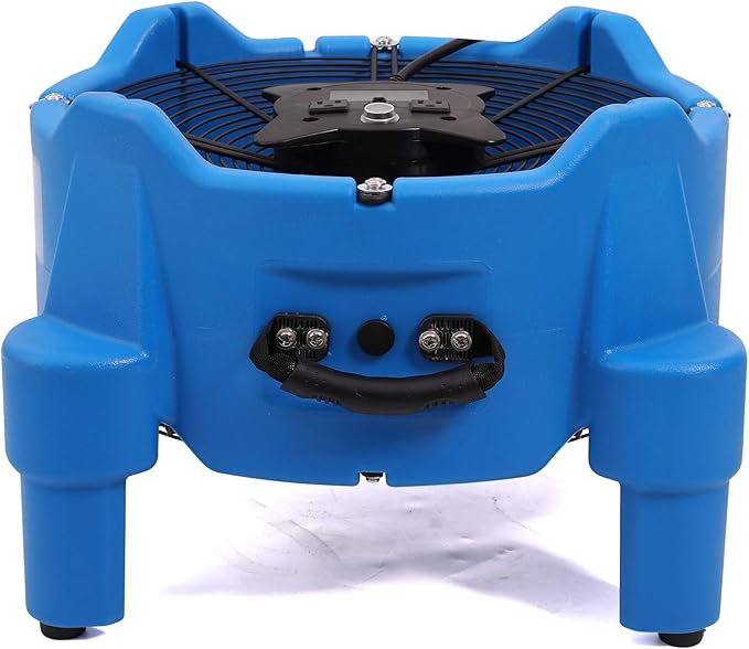 MOUNTO AM30DF 1/4 HP 3000 CFM Axial Air Mover Blower Fan - Powerful Down Draft Fan for Drying, Cooling, and Ventilation - Image 3