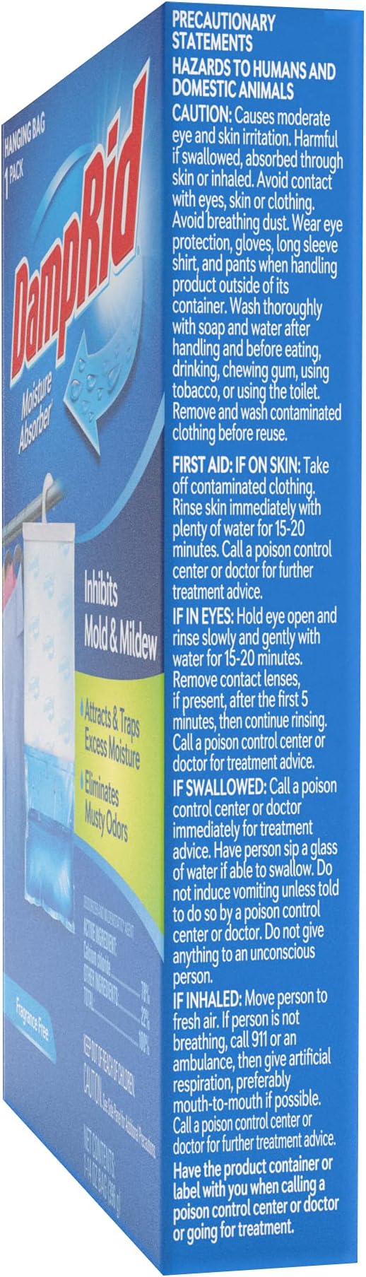 DampRid Fragance Free Hanging Moisture Absorber, 14 ounce (Pack of 6) - Image 4