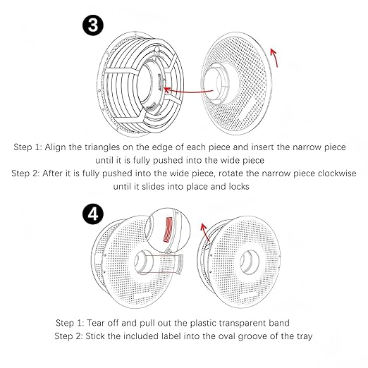 Original Bamboo Filament Reusable Spool Core Detachable for Bamboo Lab AMS Filament of P1S/P1P/A1/A1Mini/ X1/X1C H2D Combo,Temperature Resistant≤70, Recyclable Material - Image 4