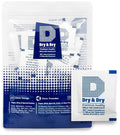 Dry & Dry 3 Gram [30 Packets] Silica Gel Packets Silica Gel Desiccants, Silica Gel Packs - Rechargeable (Food Safe) Silica Gel Packets, Silica Packets by DryDry