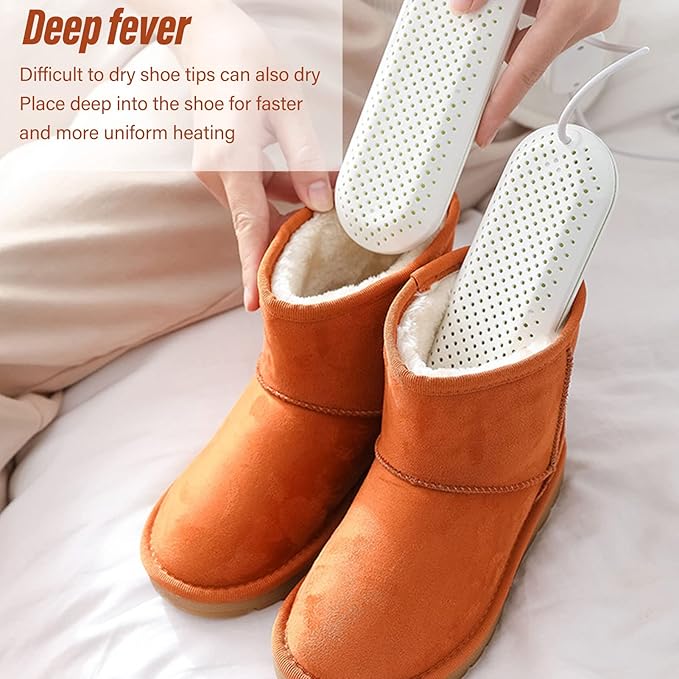 Household USB Shoe Dryer, Portable Boot Drying Student Dormitory Heater Adult Foot Deodorizing Boot Shoes Dryer with Timer for Travel Sneaker Socks Gloves Drying - Image 2