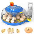 Incubator for Hatching Eggs with Automatic Egg Turning & Temperature/Humidity Control, 18 Egg Incubator for Chicken/Quail/Duck/Goose Eggs by Unknown