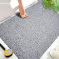 Shower Mats Non Slip for Elderly, 24x32’’Lager Loofah Bath Mats for Shower, Non-Slip Bath Mat for Elderly-Grey by NQWei