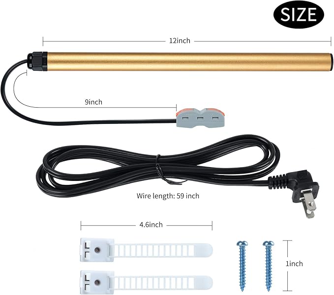 Safe Dehumidifier Rod, Briidea Rod Reducing Humidity with Easy Installation and Plug Cord Easily Threading through Safe's Hole, 12/16/24 inches Effective Coverage up to 100/150/300 Ft³ - Image 6