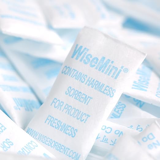 0.5 Gram 11000 Pack Silica Gel Packs, Dessicant Packets, Moisture Absorbers for Food Storage, Food Grade Desiccant Dehumidifiers, WiseMini - Image 3