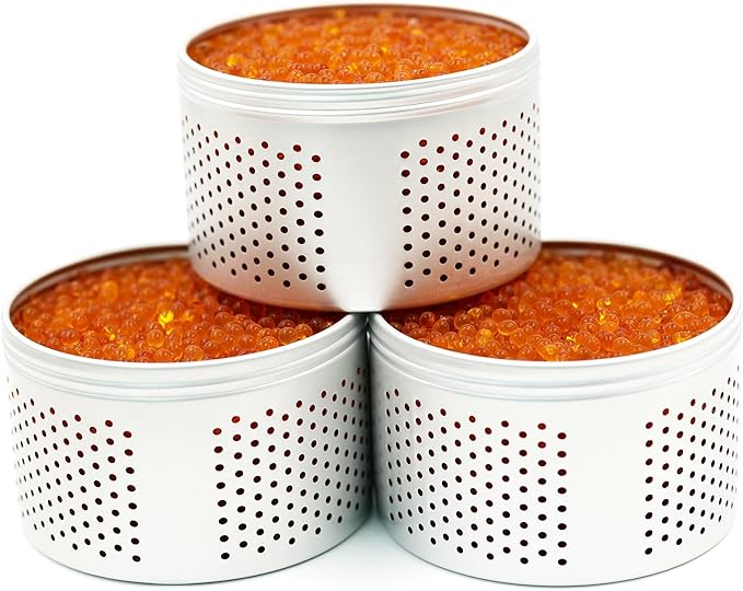 Gun Safe Dehumidifier 200g - Small Silica Gel Desiccant Canister, Moisture Absorber for Gun Cabinets & Safes, Protect 80 Cubic Feet, Silver, Aluminum Shell - Image 6