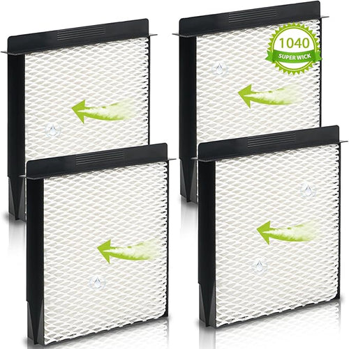 1040 Super Wick Humidifier Filter Replacement Compatible with Aircare Essick Air 3D6100 5D6700 76D100 CM330ABLK CM330AWHT CM330DBLK CM330DWHT by EVERSHOW