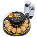 Incubators for Hatching Eggs with Automatic Egg Turning,Humidity Display Temperature Control,Auto Water Fill,Egg Candler,12 Egg Hatcher Incubate Chick Quail Duck Turkey Goose Parrot Bird by BIBIBIRDS