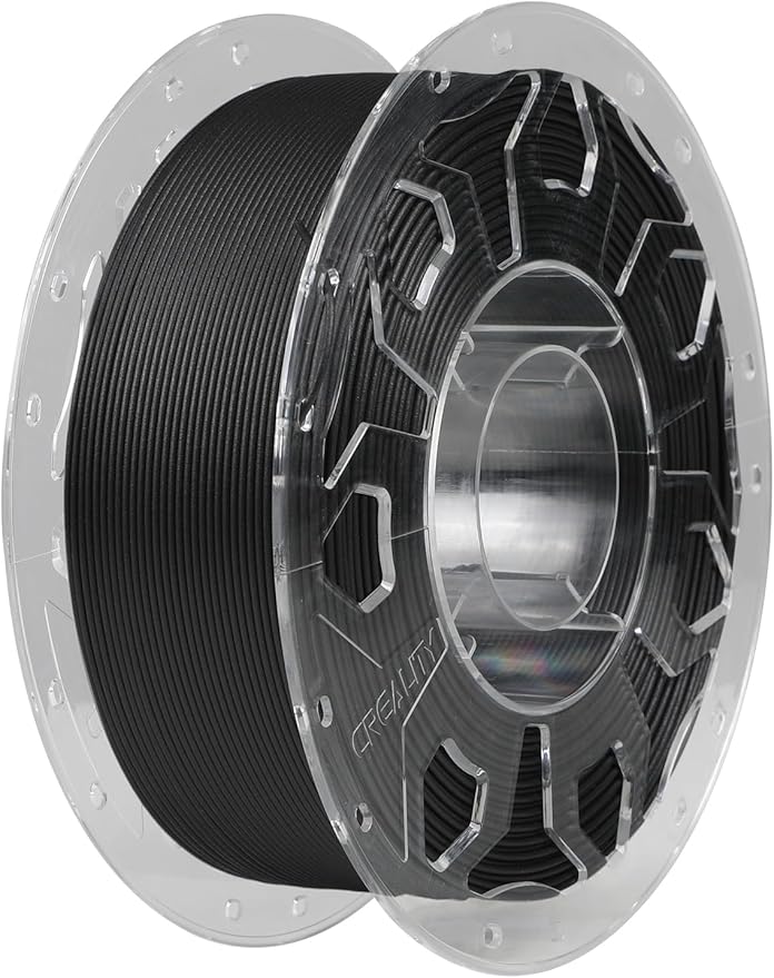Creality Carbon Fiber Filament 1.75mm, 3D Printer Filament, 1kg (2.2lbs) Spool, No Warp Enhanced Toughness, ±0.03mm Accuracy Printing Filament, for K1C/ K1 Max & More (Carbon Fiber) by Creality