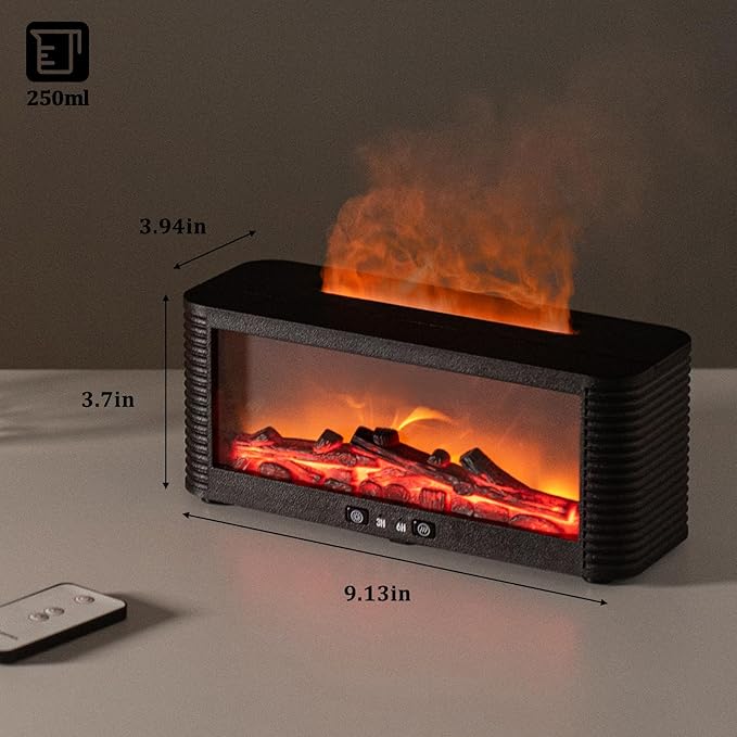 Essential Oil Diffuser for Home, Bedroom Humidifiers, Air Scent Aroma Aromatherapy Ultrasonic Machine, Valentine's Day Gifts, Timer Small Mini difusor de Aromas para casa Living Room Fireplace - Image 2