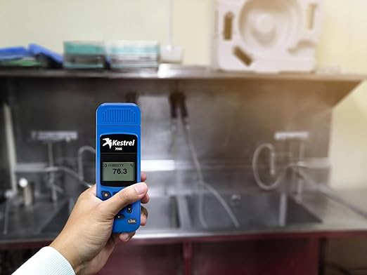 Kestrel 7000 Environmental Meter – Rugged Temperature & Humidity Monitor with Replaceable RH Sensor for Industrial, Lab & HVAC - Image 6