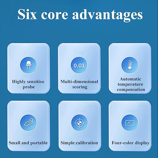6 in 1 Water Quality Tester TDS EC COD Meter Portable Water Testing Pen with Temperature for Drinking Environmental Monitoring - Image 3