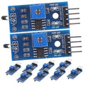 DOITOOL 10pcs Temperature-Sensitive Relay Modules for Environmental Monitoring Detector with Digital Output for Microcontroller Connection Reliable and Durable Temperature Control by DOITOOL