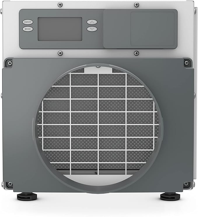 AprilAire E070 Pro 70-Pint Crawl Space Dehumidifier with Drain Hose, Commercial-Grade Whole-House Dehumidifier for Crawlspace, Basement, or Whole Home up to 2,200 sq. ft. - Image 2
