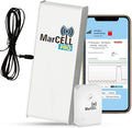 MarCELL PRO - Professional Level Remote Temperature, Humidity & Power and Water or Leak Monitor - No WiFi Needed - RV, Network Room, Freezer, Home - Instant Phone Call Alerts - Made in The USA by MarcellMonitoringSystems