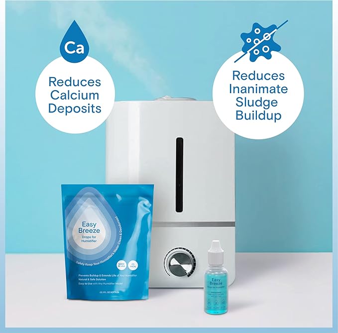 Humidifier Cleaner Drops for All Makes & Models - Made in USA Humidifier Treatment for Peak Performance - Water Humidifier Drops for Cleaning - Humidifier Solution Humidifier Water Treatment - Image 2
